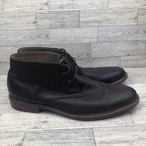 Pre-Owned Banana Republic Men's Pebbled Brown Leather Lace Chukka Boots Size 13